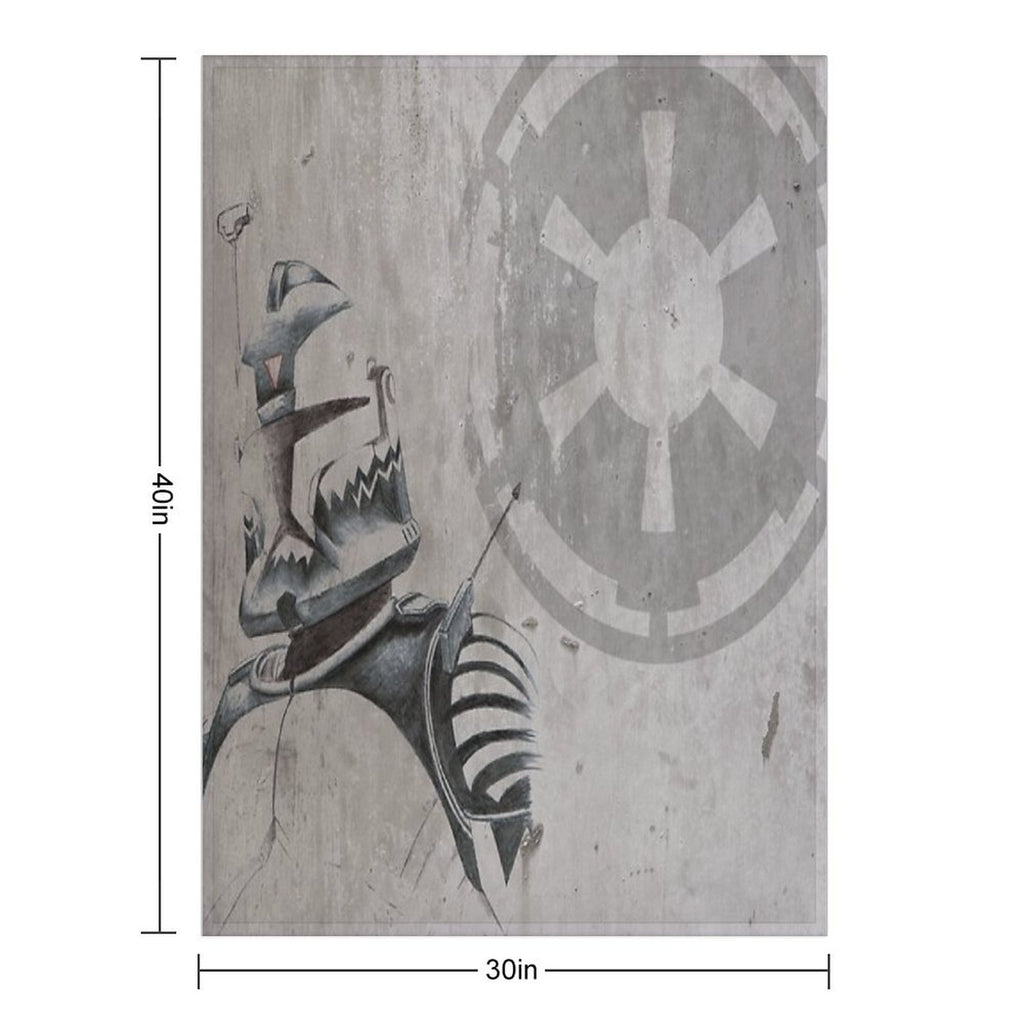Clone Solder Multi-functional Throw Blanket