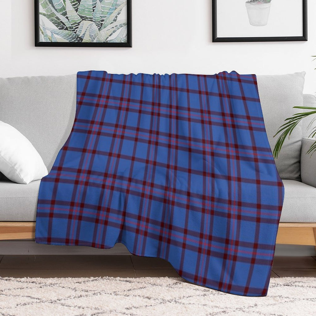 Clan Elliott Tartan Multi-functional Throw Blanket