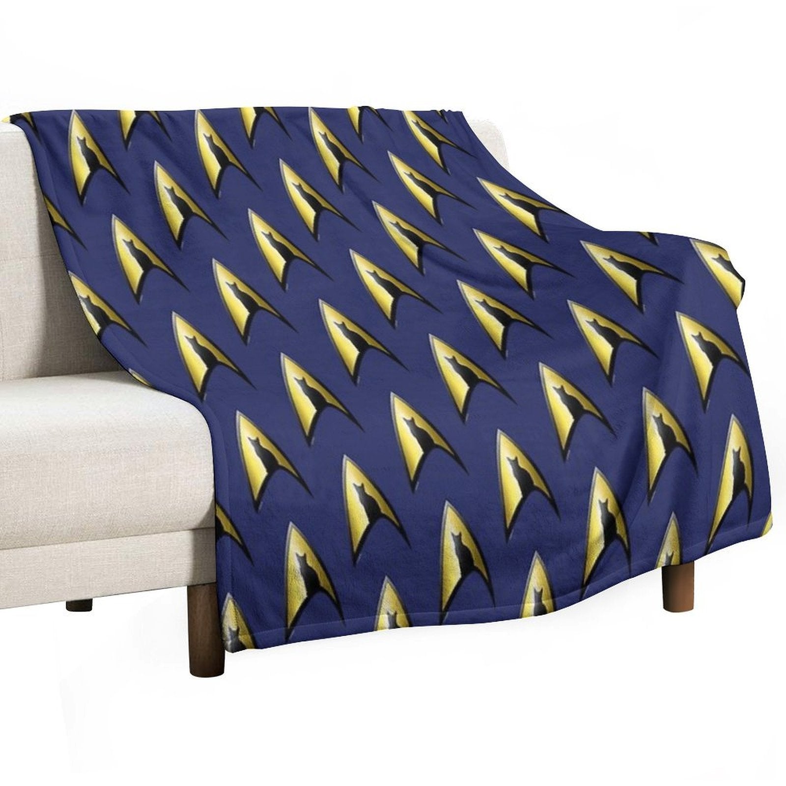 Starfleet Cat Multi-functional Throw Blanket