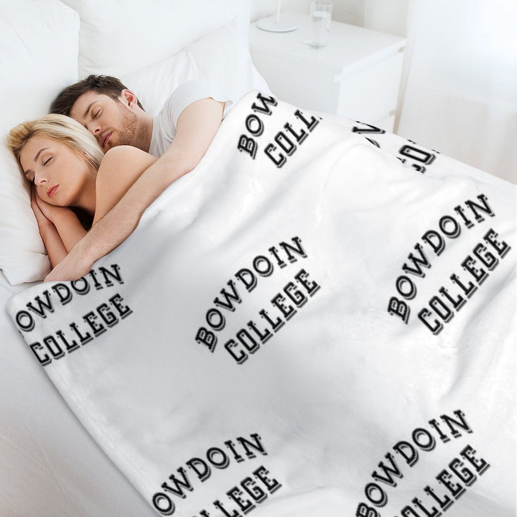 Bowdoin College Sustainable Throw Blanket