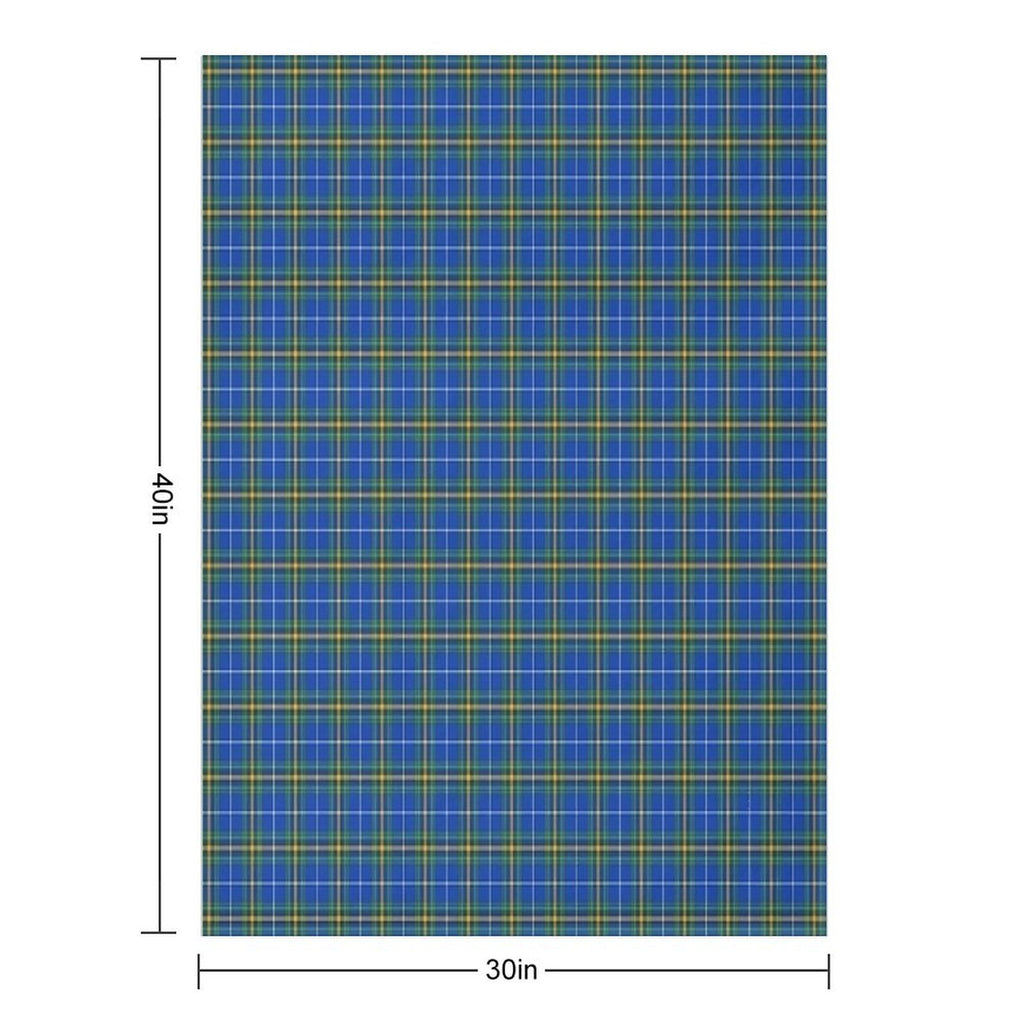 Province of Nova Scotia Tartan Comfort Throw Blanket