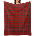 Clan Munro Tartan Machine-washable Throw Blanket