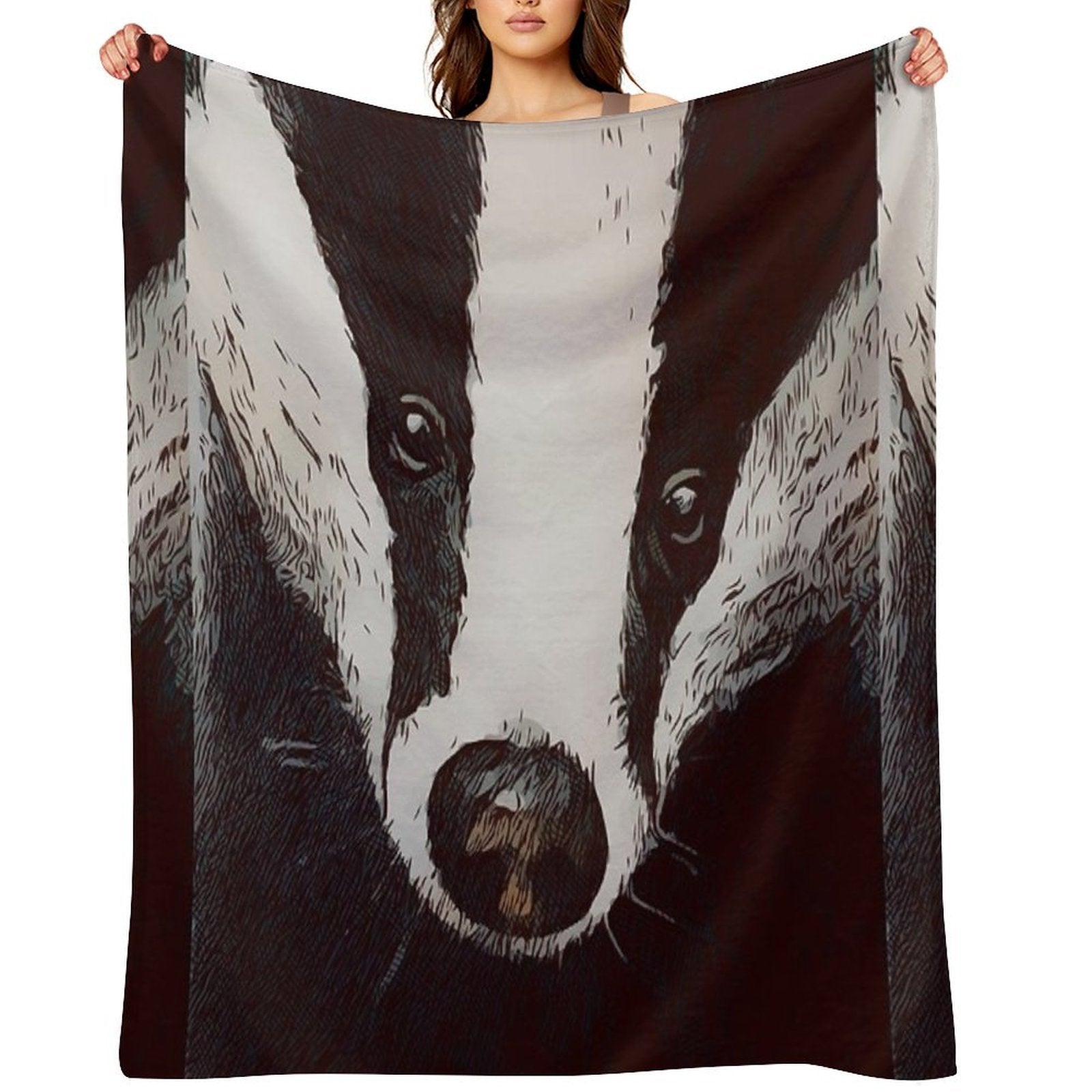 Badger Wrinkle-free Throw Blanket