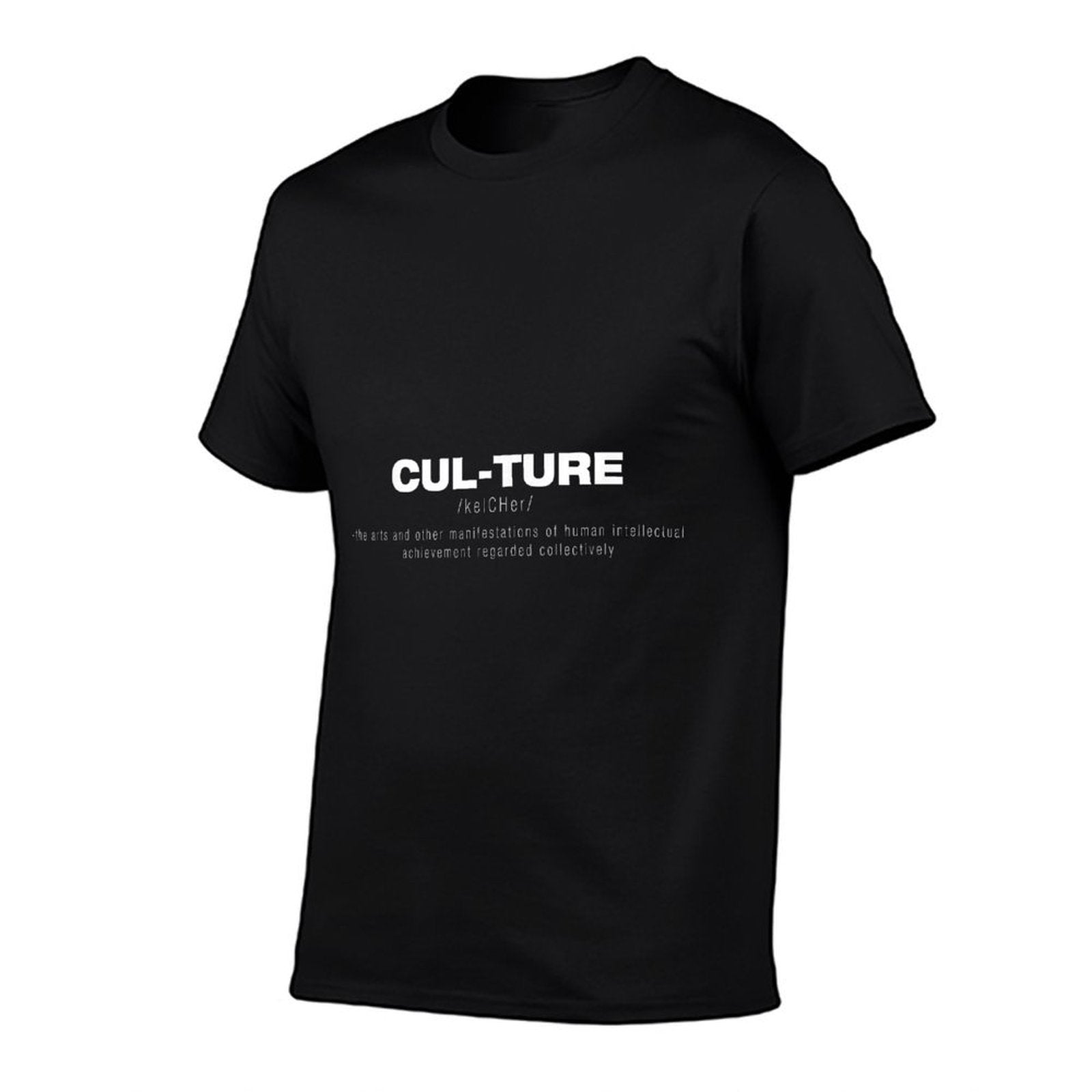 For The Culture Clothing Mens Black Culture Definition  Versatile T-Shirt