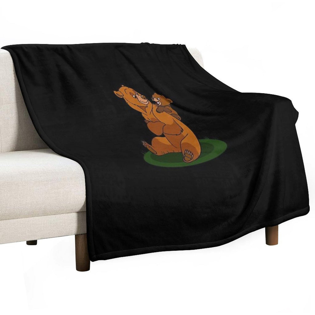 Brother Bear Wrinkle-free Throw Blanket
