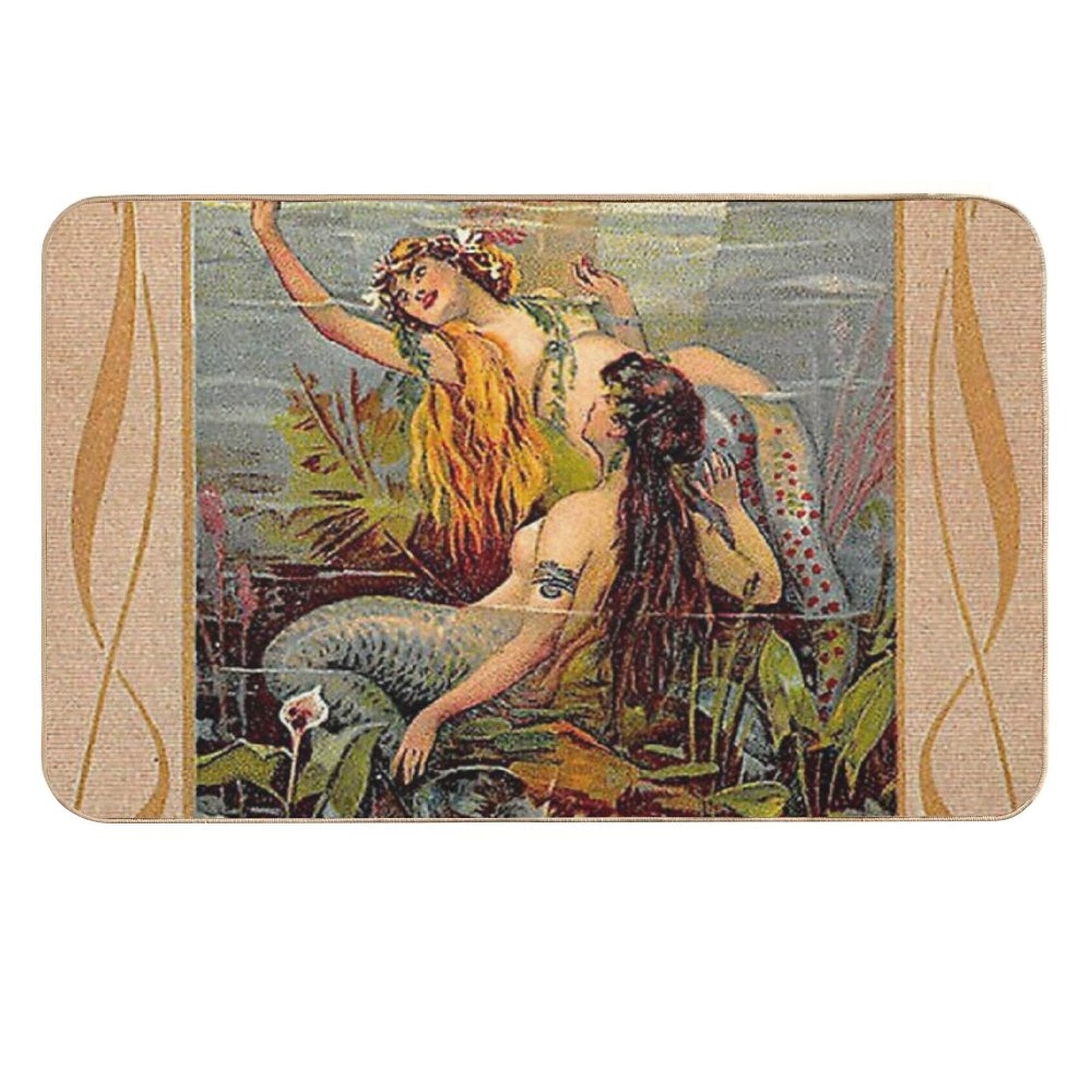 Das Rheingold Mermaid  Pet-Safe Bath Mat