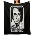 Rétró 1970s Fán Désígn Essential All-season Throw Blanket