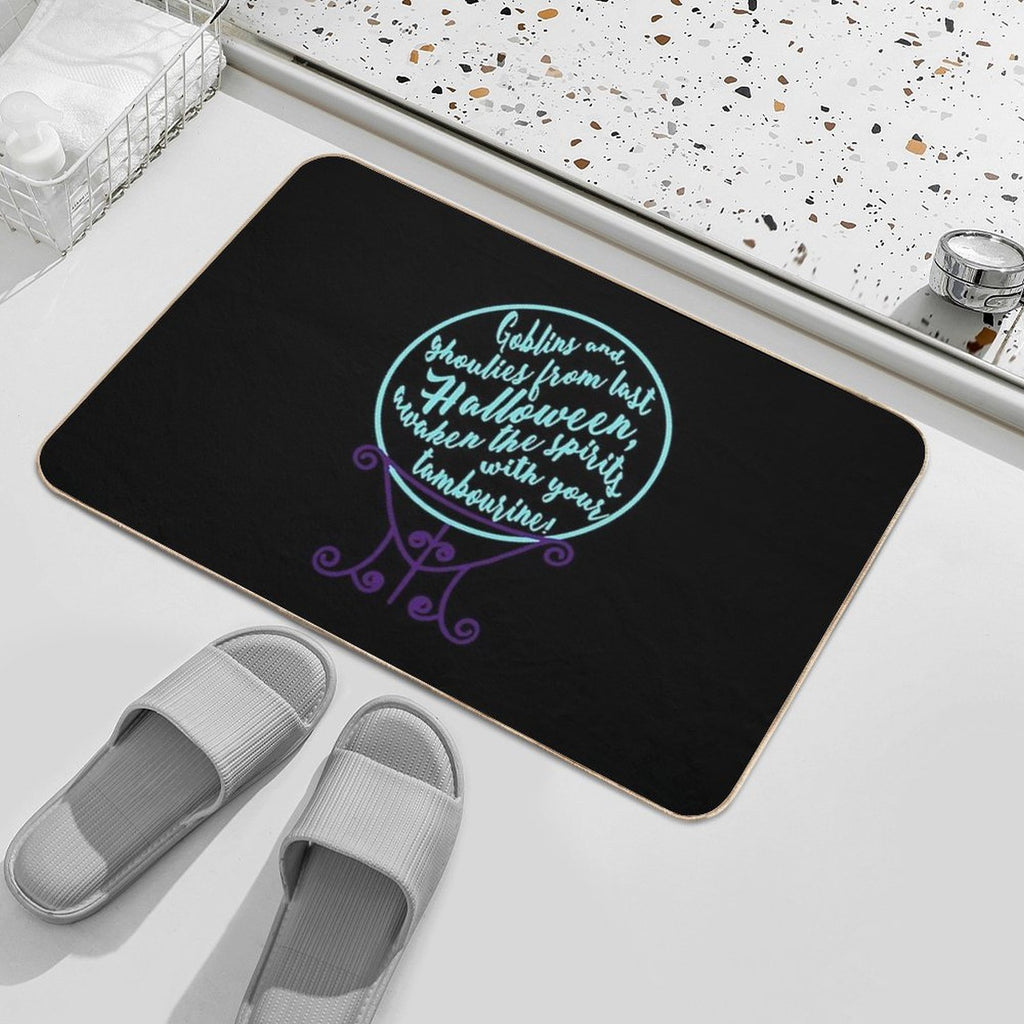 Madame Leota Inspired Crystal Ball Version 2  High-Traffic Bath Mat