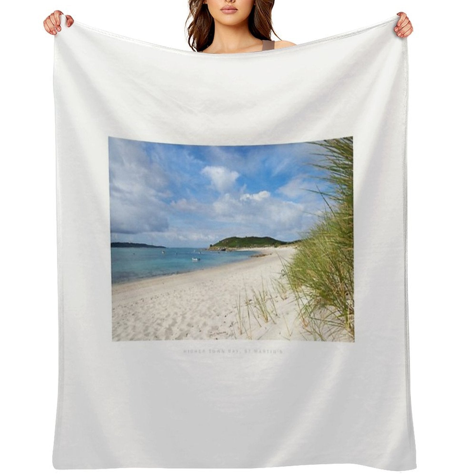 St Martin's Travel-friendly Throw Blanket