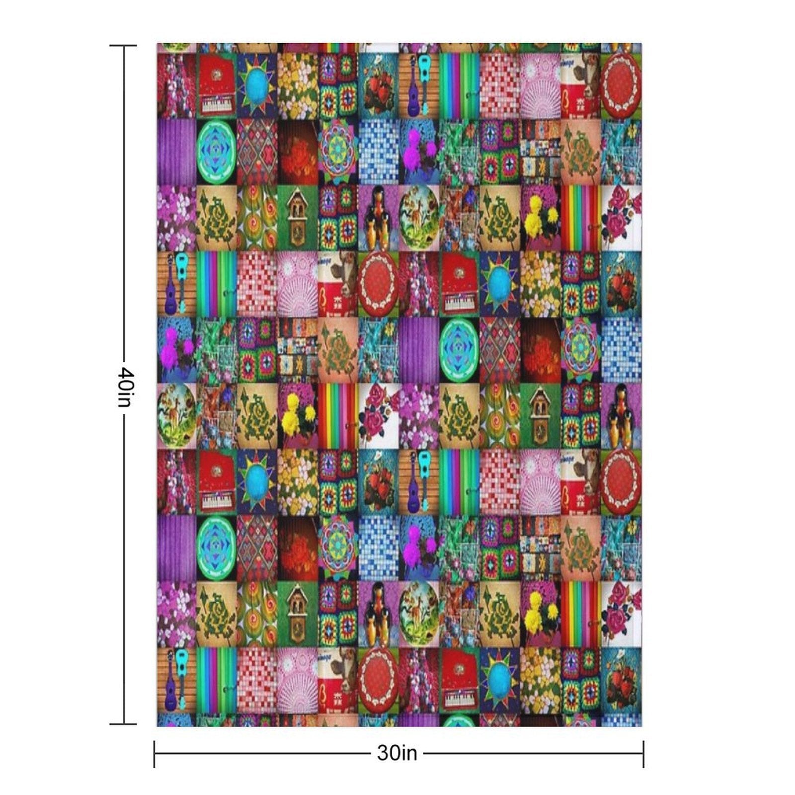 Grace's House Plush Throw Blanket