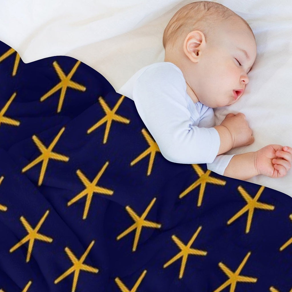 Egyptian Tomb Ceiling Stars All-season Throw Blanket