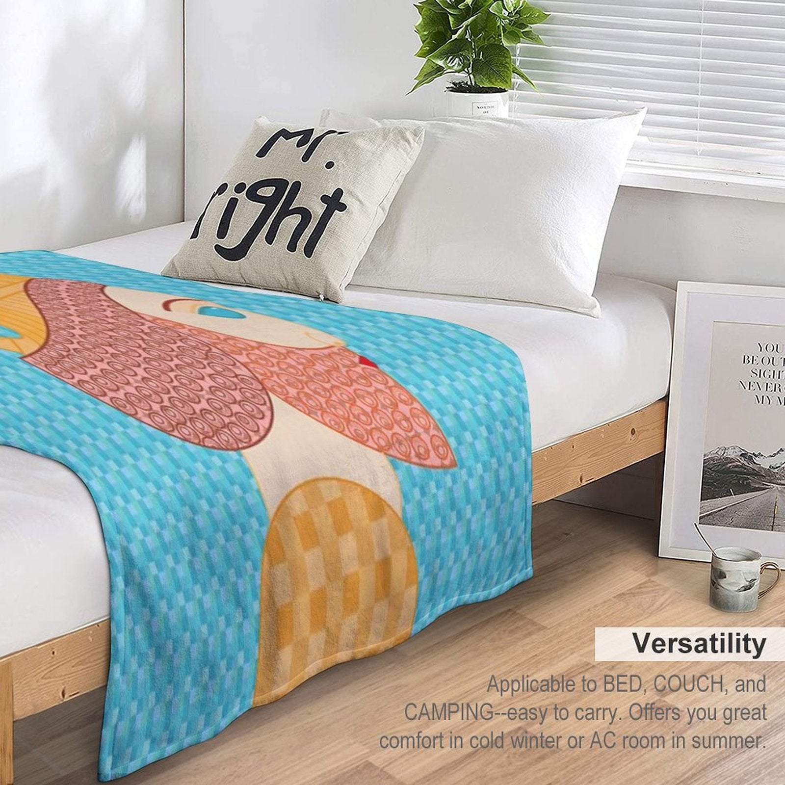 Ancient Persian Warrior Pop Art Wrinkle-free Throw Blanket