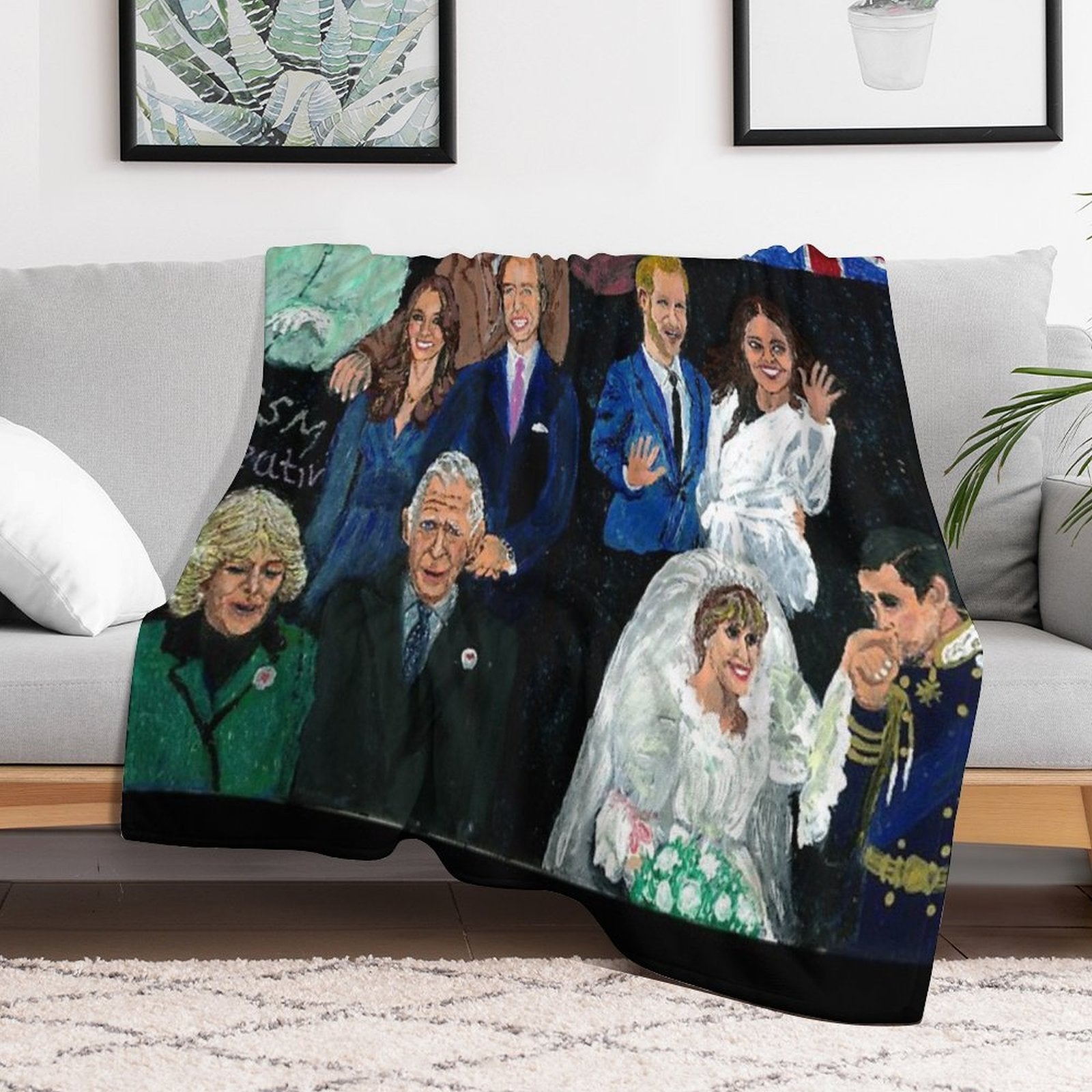 Royal Travel-friendly Throw Blanket