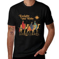 Retro Tonight We Christian Ride Christmas Christian Quote  Versatile T-Shirt