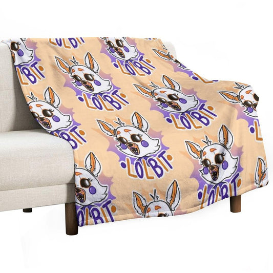FNaF Lolbit Durable Throw Blanket
