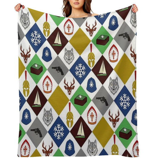 The Box of Delights Shrink-resistant Throw Blanket