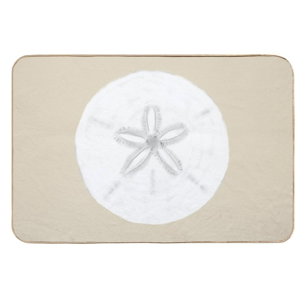 Sand Dollar  Easy Maintenance Bath Mat