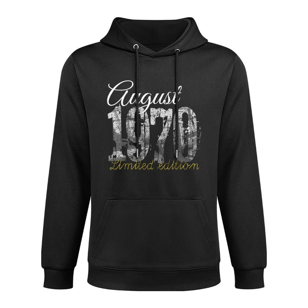 August 1970 - 50 Year Old 1970 50th Birthday Gift All-Day Comfort Hoodie