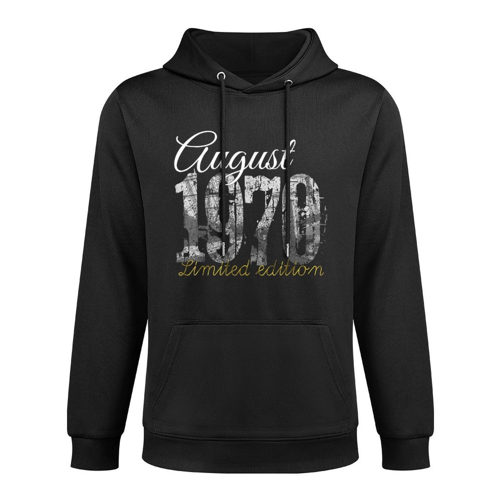 August 1970 - 50 Year Old 1970 50th Birthday Gift All-Day Comfort Hoodie