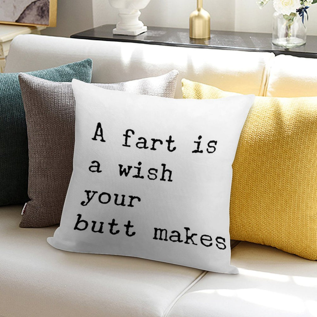 Farts Soft Gift Ready Throw Pillow