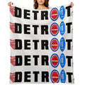 Detroit Sports Travel-friendly Throw Blanket