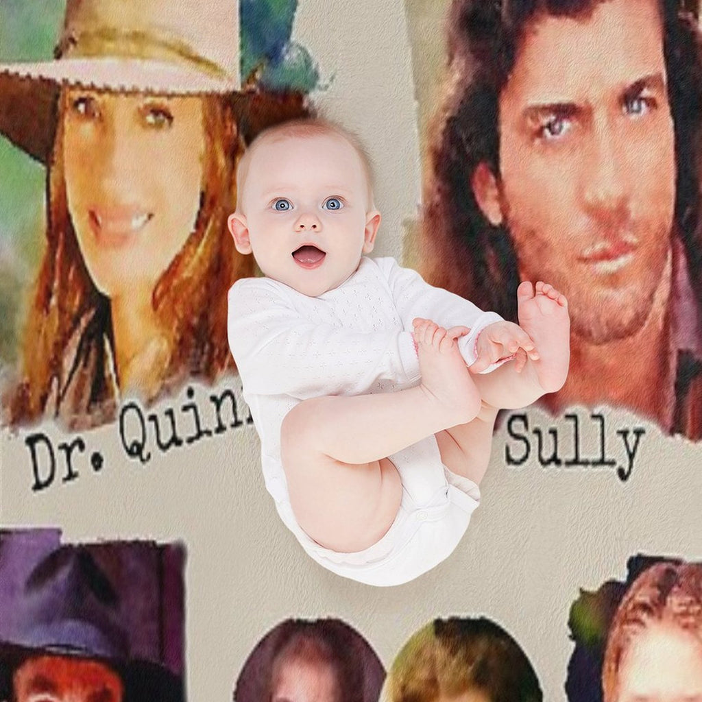 Dr. Quinn Medicine Woman Family Wrinkle-free Throw Blanket
