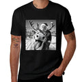 Reindeer Santa Taking A Selfie Christmas Xmas Pajama Holiday  Heathered Texture T-Shirt