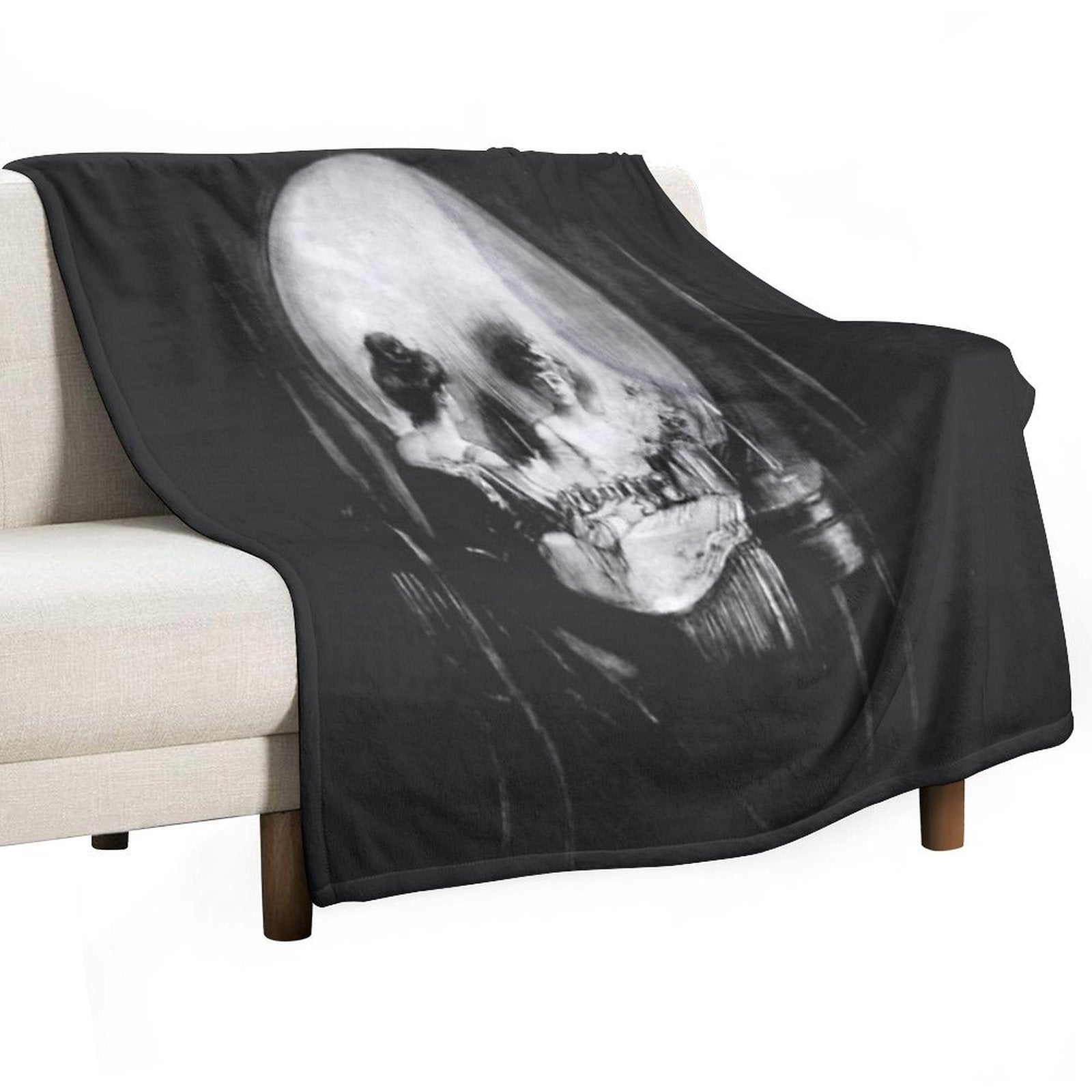 All Is Vanity Sustainable Throw Blanket