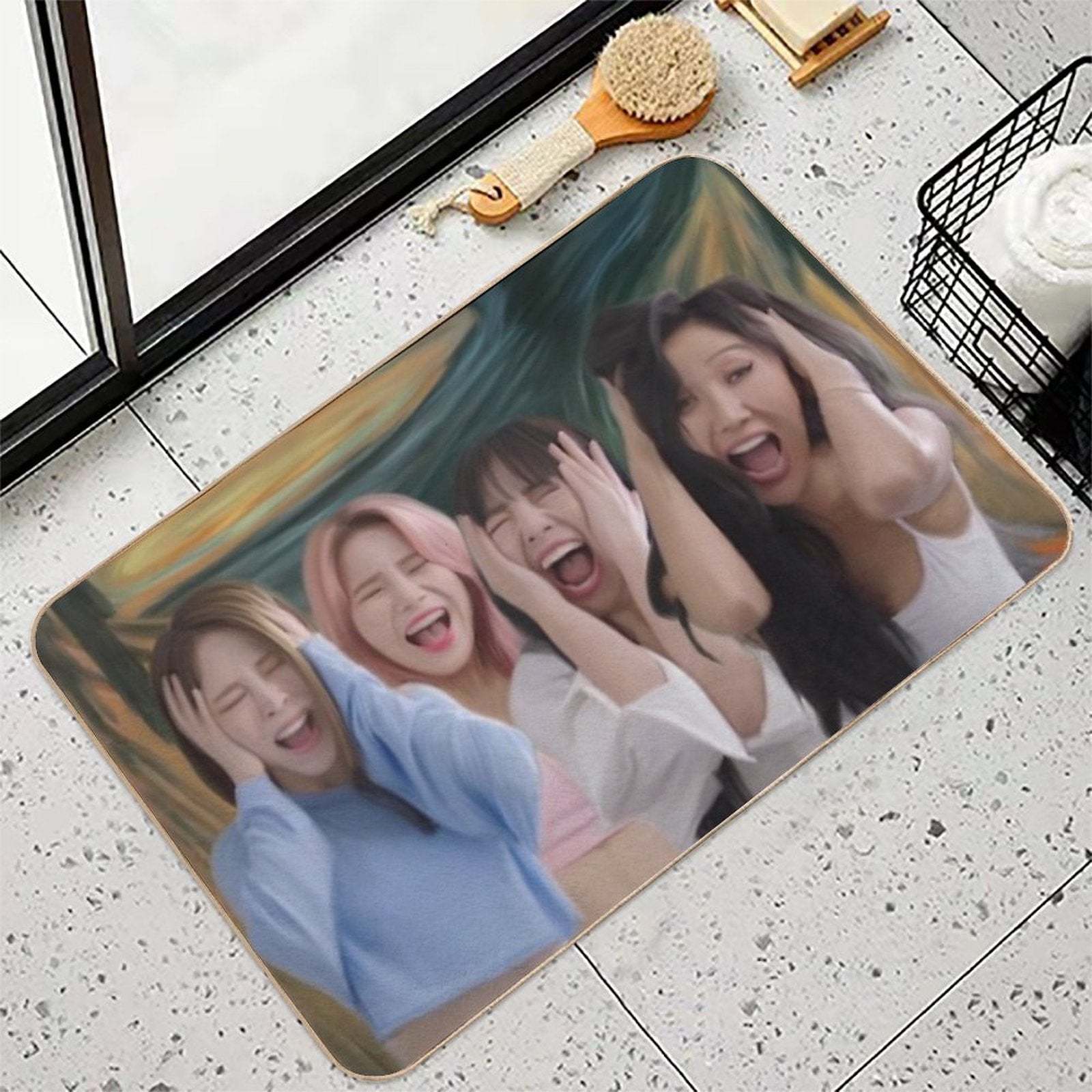 Mamamoo Scream Durable Bath Mat