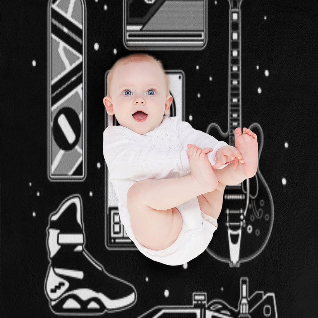 BTTF Icon Set Anti-pilling Throw Blanket