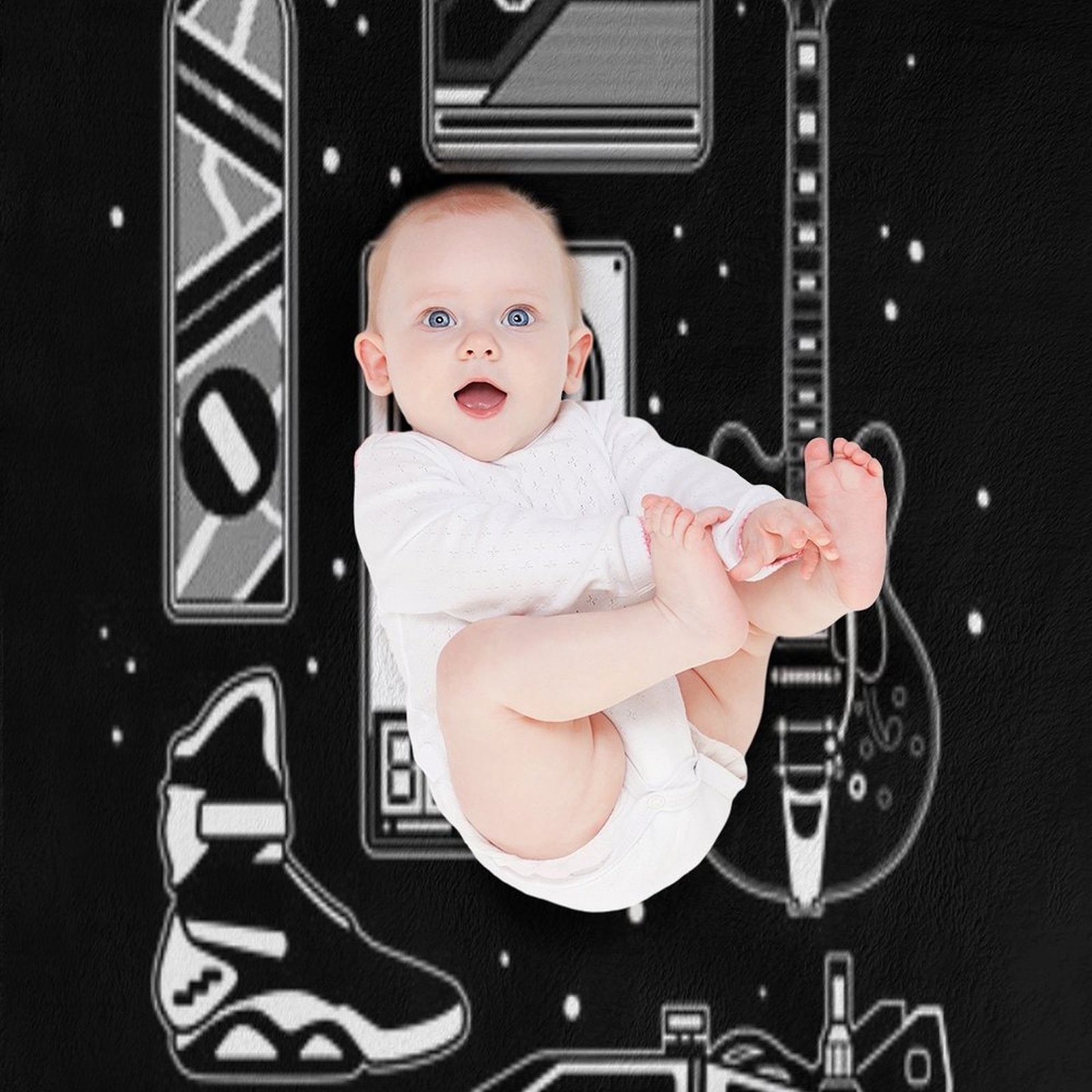 BTTF Icon Set Anti-pilling Throw Blanket