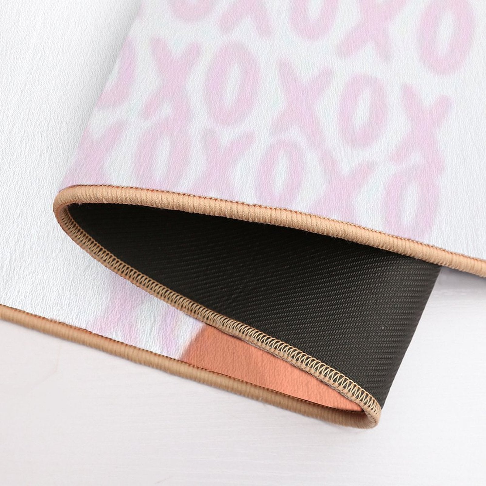 XOXO Pink Cowboy Boots  Dirt-Trapping Bath Mat