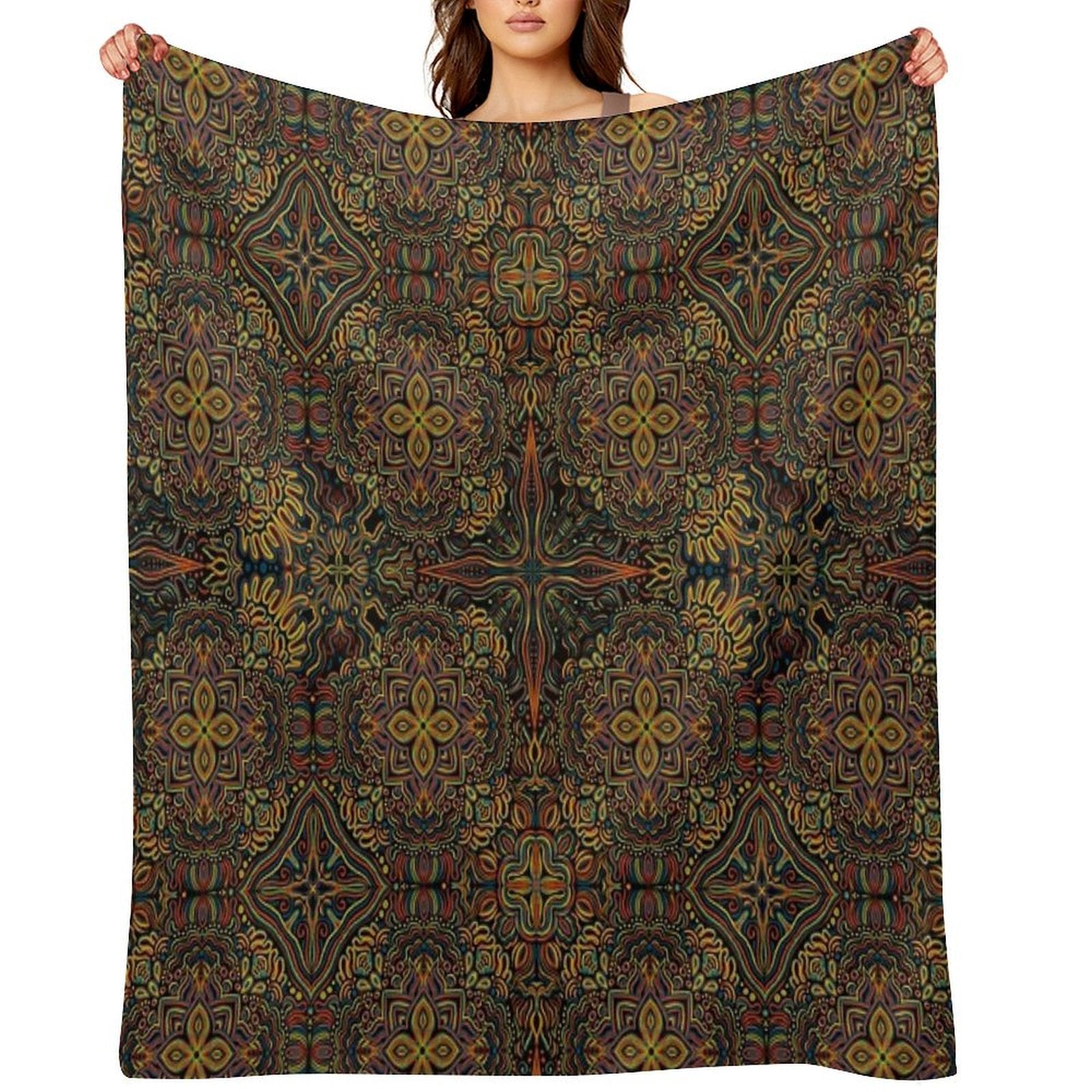 Where Do You End & I Begin Multi-functional Throw Blanket