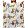 Beauty Plush Throw Blanket