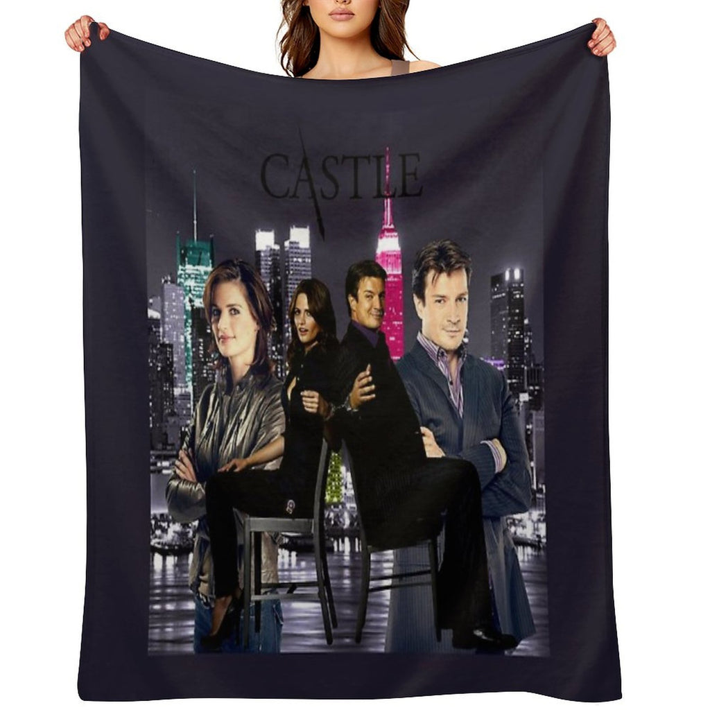 Castle Sustainable Throw Blanket