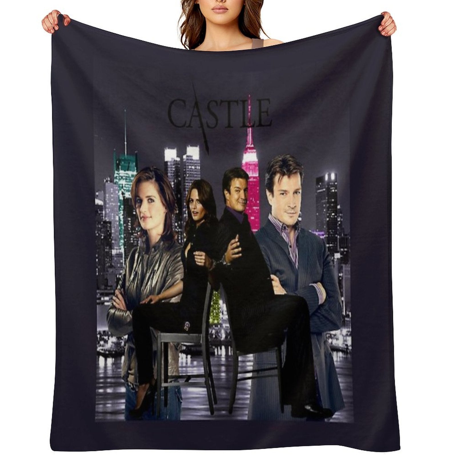 Castle Sustainable Throw Blanket