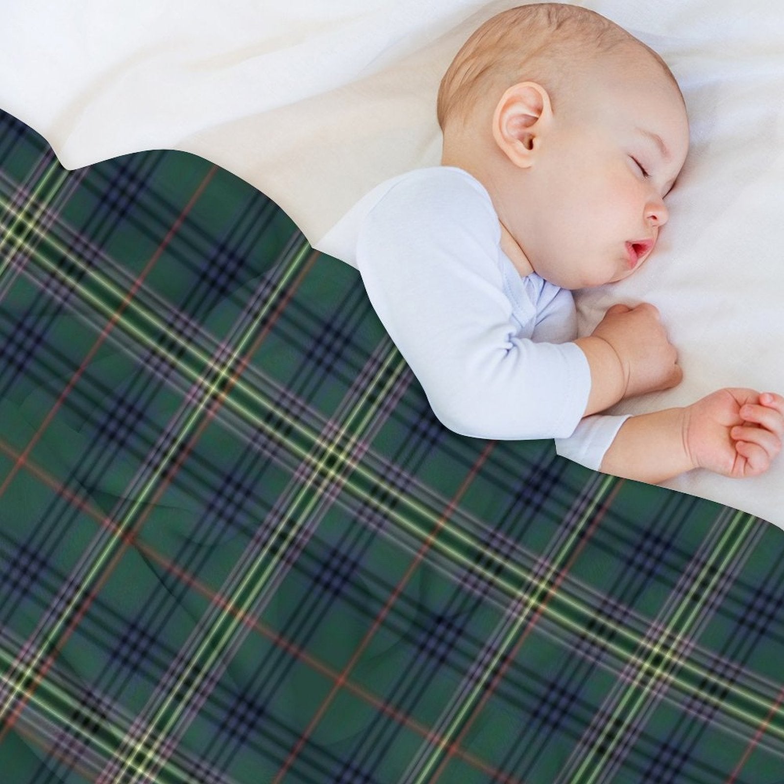 Clan Kennedy Tartan Compact Throw Blanket