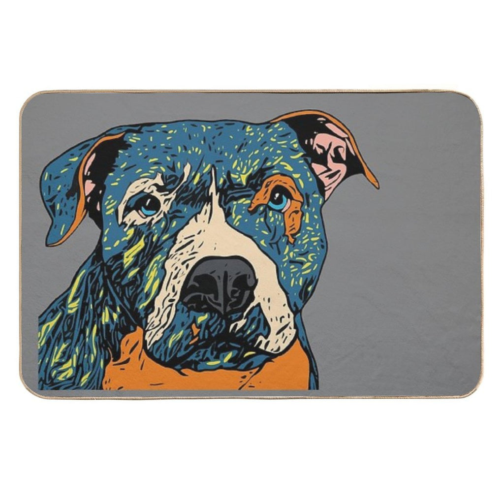BlueStaff  Stain-Proof Bath Mat