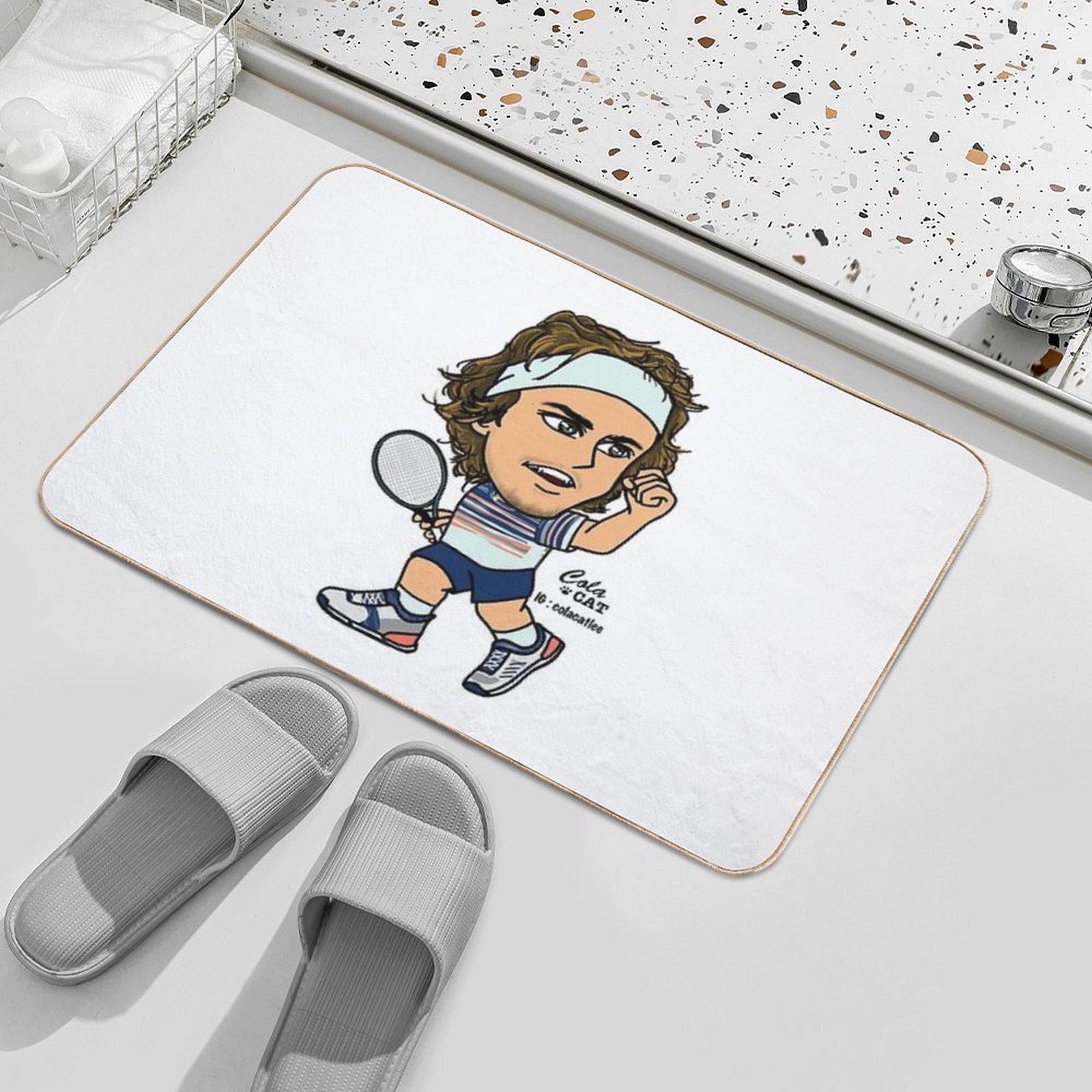 Alexander Zverev  Versatile Bath Mat