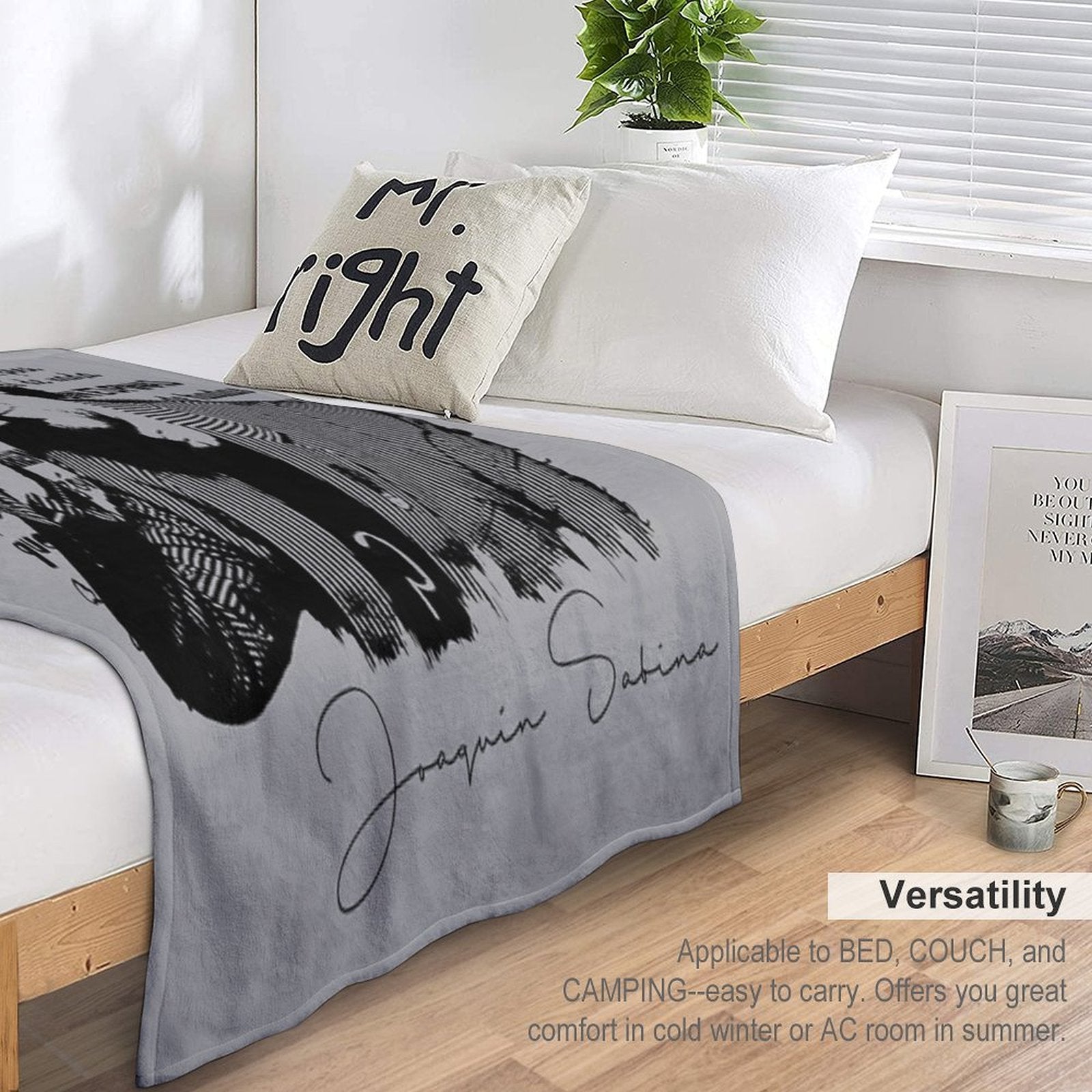 Sabina Easy Care Throw Blanket