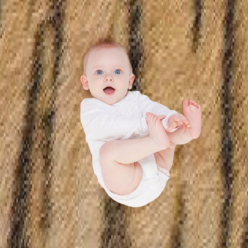 Tiger Fur Gift-ready Throw Blanket