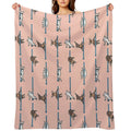 Chihuahua Pole Dancing Club Eco-conscious Throw Blanket