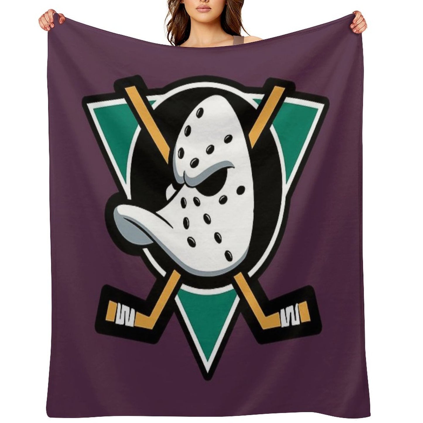 Mighty Ducks All-season Throw Blanket