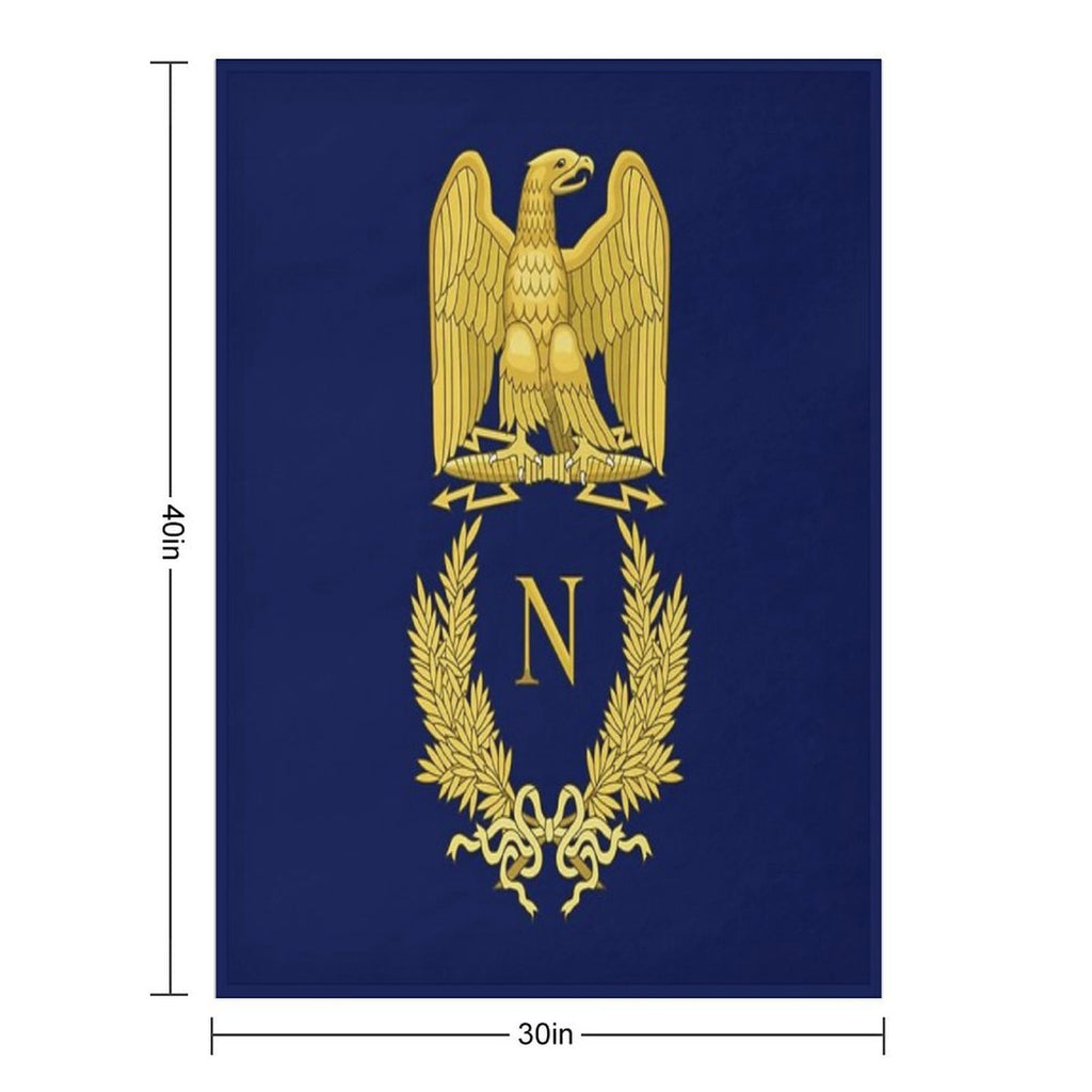 Emblème De Napoléon Bonaparte Versatility Throw Blanket
