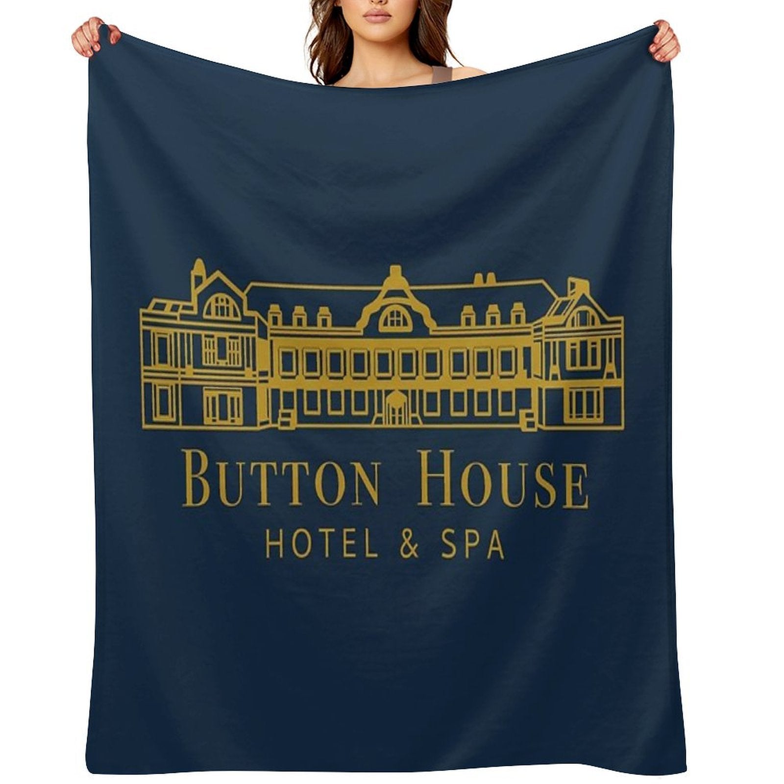Button House Hotel & Spa Gift-ready Throw Blanket