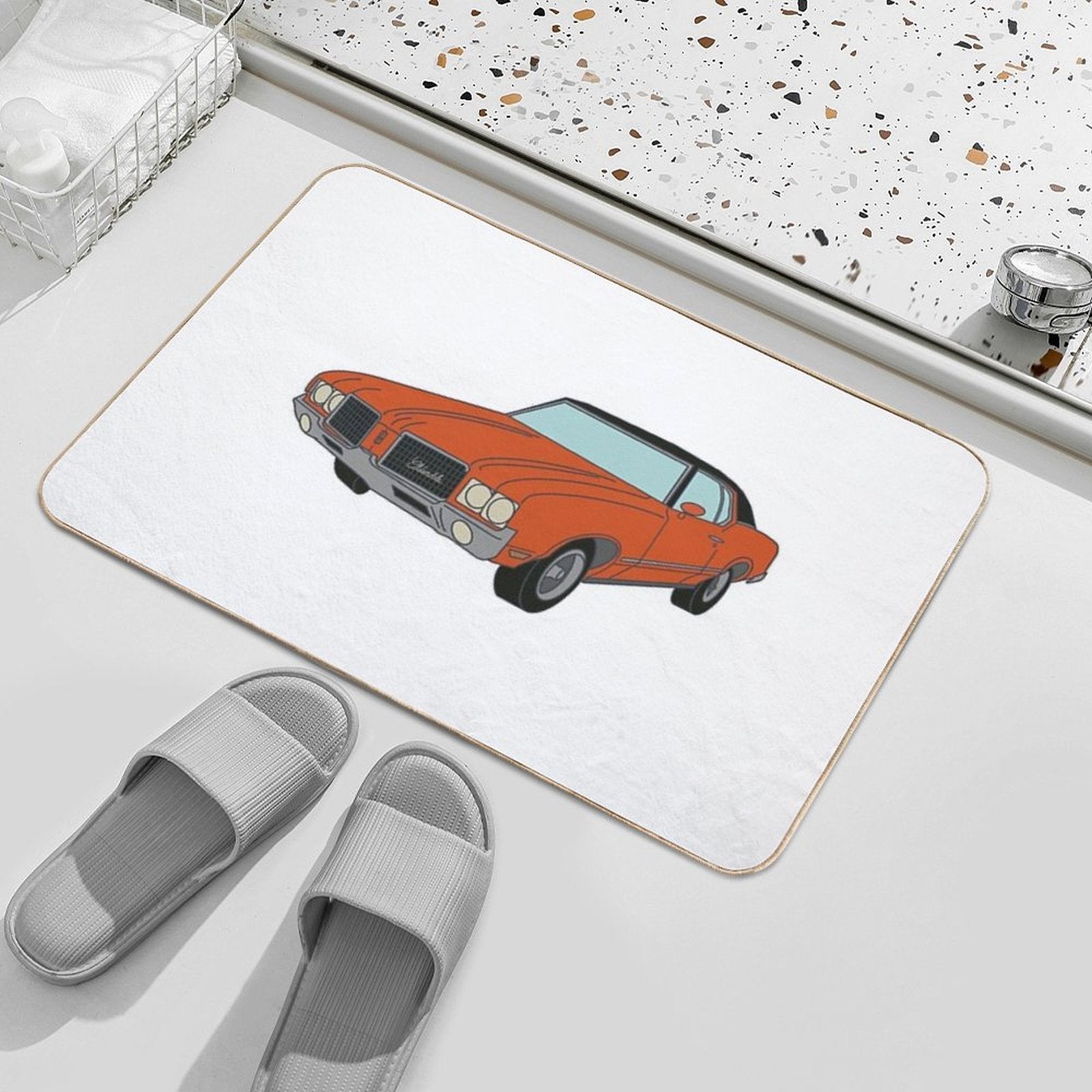 1972 Oldsmobile Cutlass  Versatile Bath Mat
