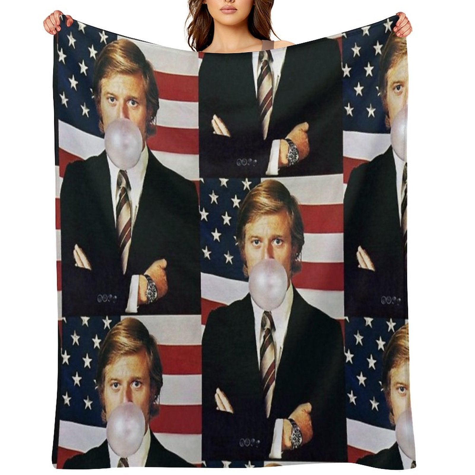 Robert Redford Sustainable Throw Blanket