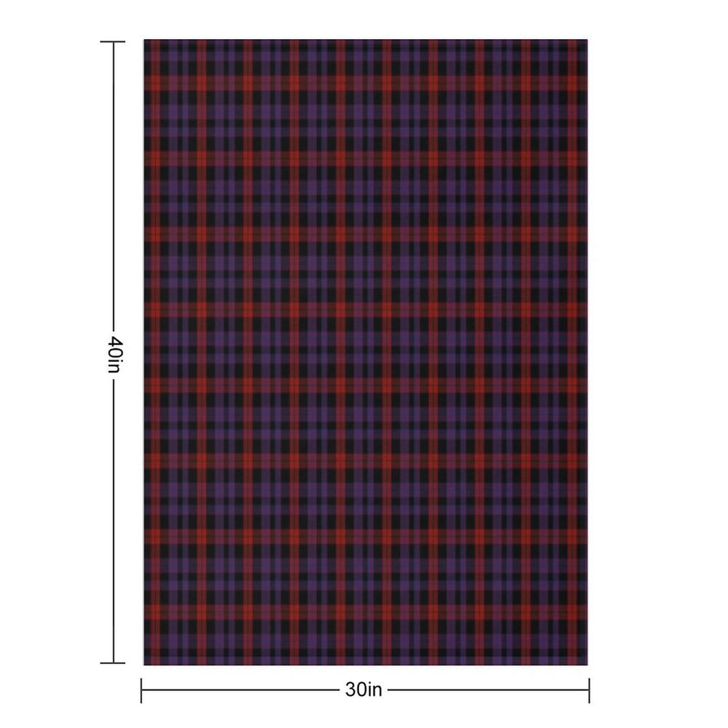 Brown Clan Tartan Eco-conscious Throw Blanket