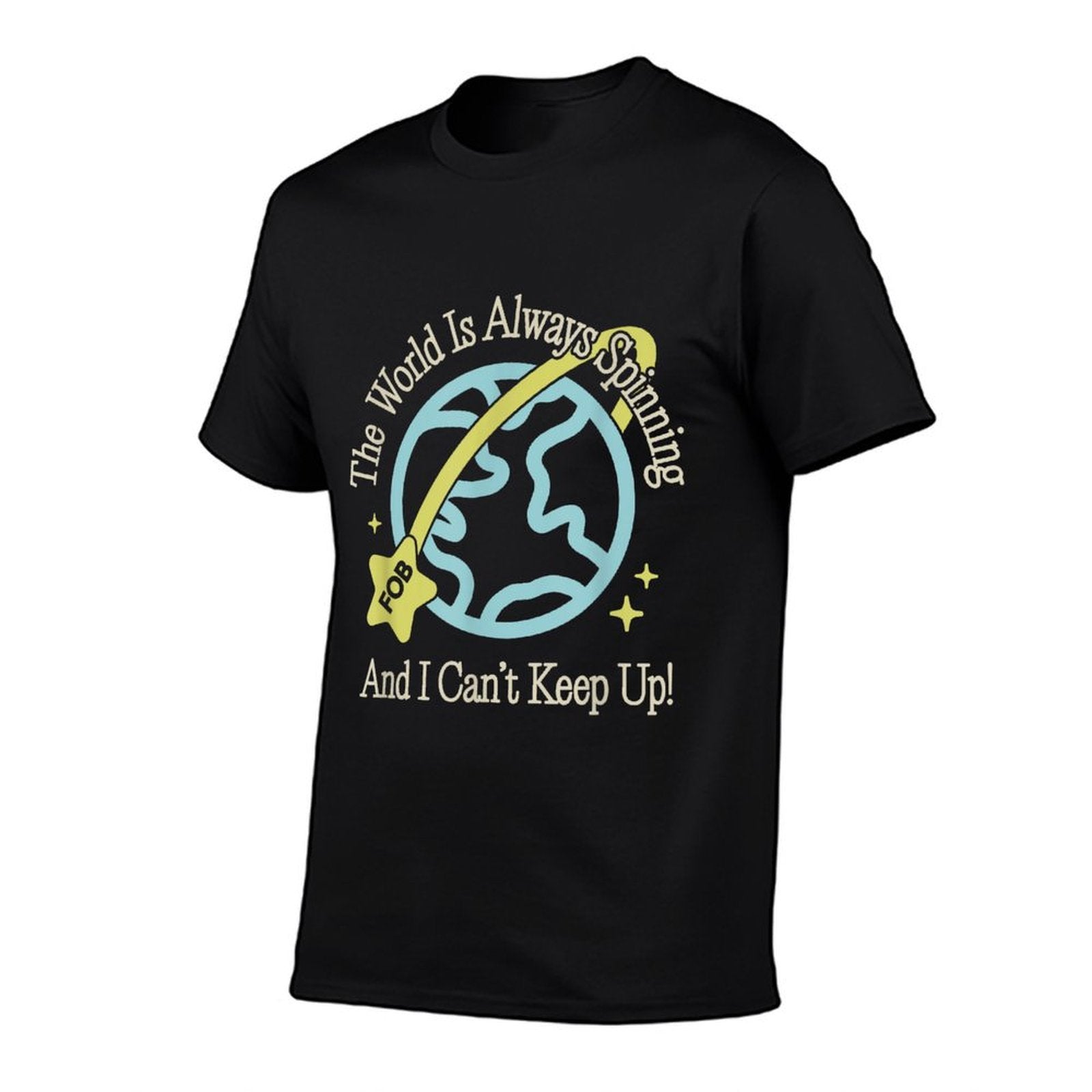 Fall Out Boy - World Spinning  Durable T-Shirt