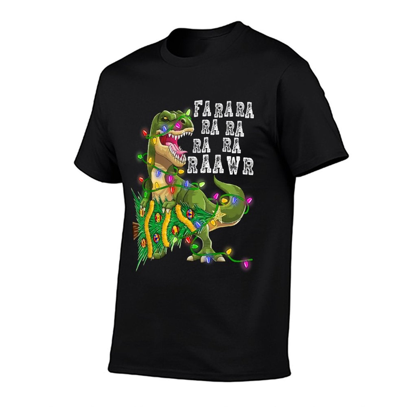 Dinosaur Christmas Fa Ra Rawr Tree Rex Boys Xmas Gift  Versatile T-Shirt